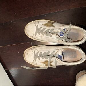 Golden Goose White platform sneaker